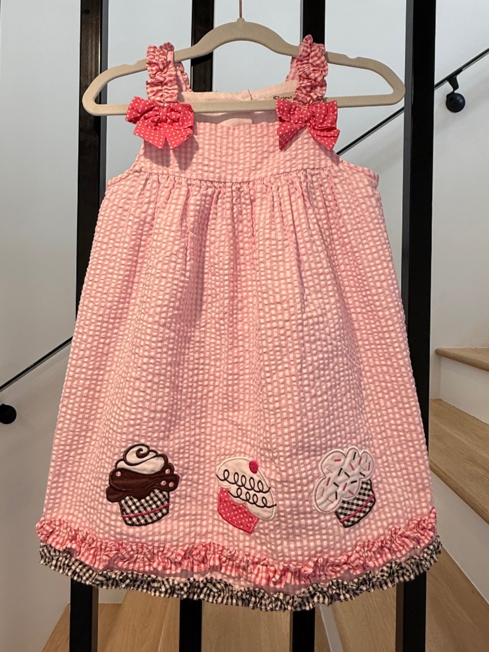 Rare, Too! Toddler Seersucker Cupcake dress